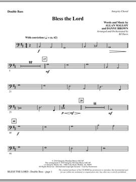BJ Davis: Bless The Lord - Double Bass