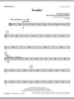 BJ Davis: Possible! - Percussion 1 & 2 Product Image