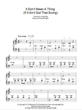 Duke Ellington: It Don't Mean A Thing (If It Ain't Got That Swing)