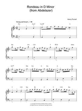 Henry Purcell: Rondeau in D Minor (from Abdelazer)