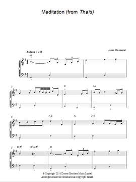 Jules Massenet: Meditation