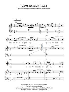 Rosemary Clooney: Come On-A My House