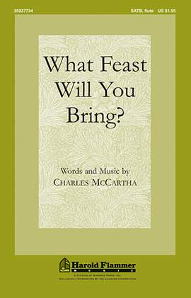 Charles McCartha: What Feast Will You Bring?