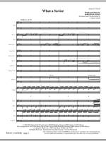J. Daniel Smith: What A Savior - Full Score Product Image