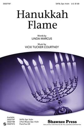 Linda Marcus: Hanukkah Flame