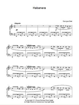 Georges Bizet: Habanera