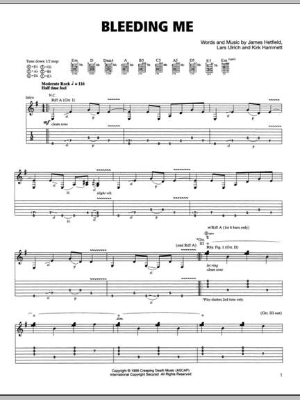 Metallica: Bleeding Me
