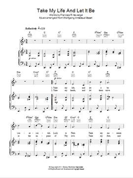 Wolfgang Amadeus Mozart: Take My Life And Let It Be