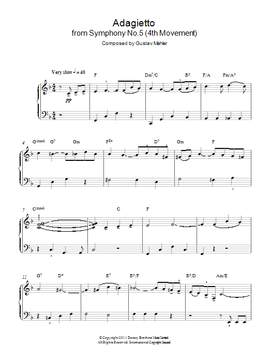 Gustav Mahler: Adagietto from Symphony No.5 (4th Movement)