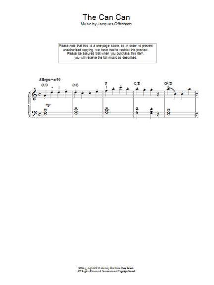Jacques Offenbach: Can Can