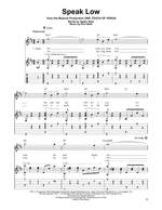 Kurt Weill: Speak Low Product Image