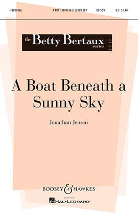 Jonathan Jensen: A Boat Beneath A Sunny Sky