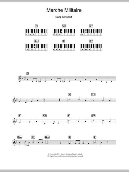 Franz Schubert: Marche Militaire