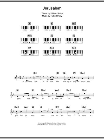 Hubert Parry: Jerusalem