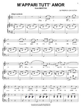Friedrich von Flotow: M'appari tutt'amor