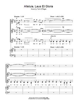 Tarik O'Regan: Alleluia, Laus Et Gloria