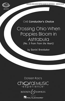 Daniel Brewbaker: Crossing Ohio When Poppies Bloom In Ashtabula (No. 3 from "From The Heart")