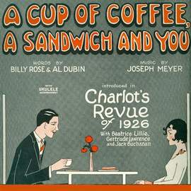 Joseph Meyer: A Cup Of Coffee, A Sandwich And You