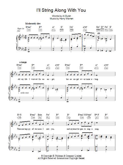 Harry Warren: I'll String Along With You