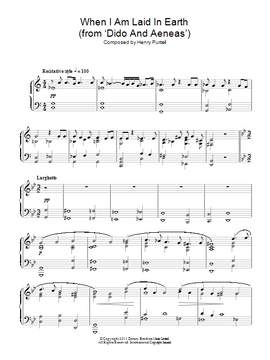 Henry Purcell: When I Am Laid In Earth