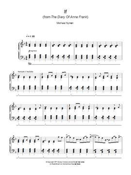 Michael Nyman: If (from The Diary Of Anne Frank)