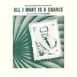 Al Jacobs: All I Want Is A Chance
