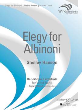 Shelley Hanson: Elegy For Albinoni - Bb Clarinet 3