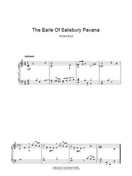 William Byrd: The Earle Of Salisbury Pavana