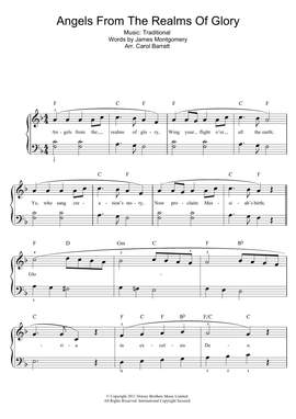 James Montgomery: Angels From The Realms Of Glory