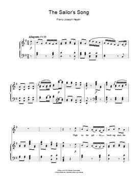 Franz Joseph Haydn: The Sailor's Song (From 12 Canzonettas)