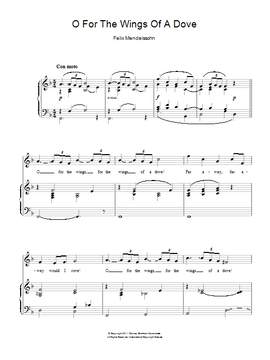Felix Mendelssohn: O For The Wings Of A Dove