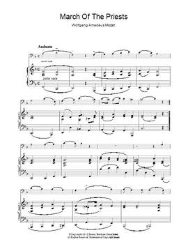 Wolfgang Amadeus Mozart: March Of The Priests
