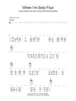 The Beatles: When I'm Sixty-Four Product Image