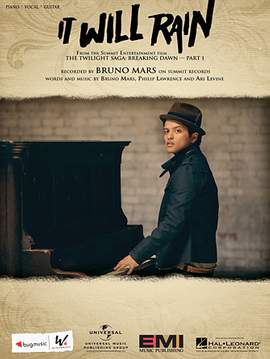 Bruno Mars: It Will Rain