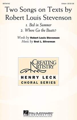 Bret L. Silverman: Two Songs On Texts By Robert Louis Stevenson