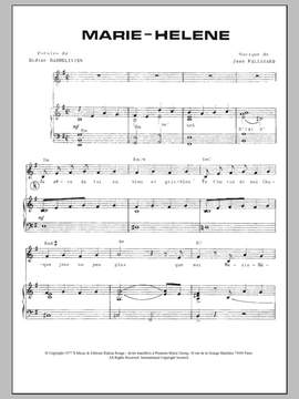 Didier Barbelivien: Marie Helene