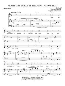 Franz Joseph Haydn: Praise The Lord! Ye Heavens, Adore Him