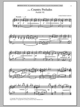 Christopher Norton: Country Preludes, Prelude VII