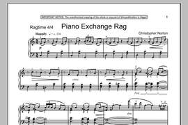 Christopher Norton: Piano Exchange Rag