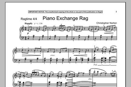 Christopher Norton: Piano Exchange Rag