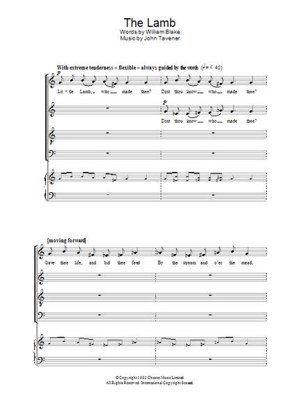 John Tavener: The Lamb