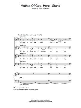 John Tavener: Mother Of God, Here I Stand