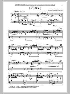 Christopher Norton: Love Song
