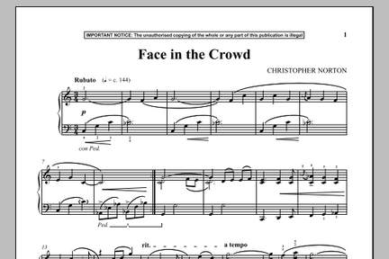 Christopher Norton: Face In The Crowd