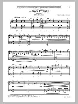 Christopher Norton: Prelude II (Blurred Horizon) (from Rock Preludes)