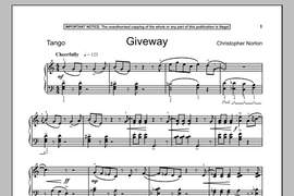Christopher Norton: Giveway