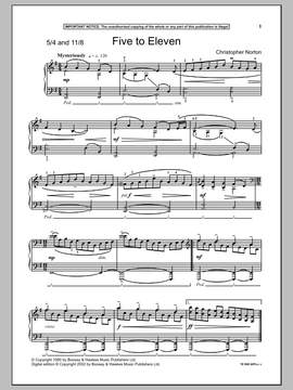 Christopher Norton: Five To Eleven