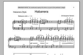 Christopher Norton: Habanera
