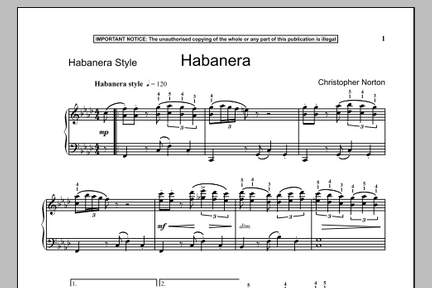 Christopher Norton: Habanera