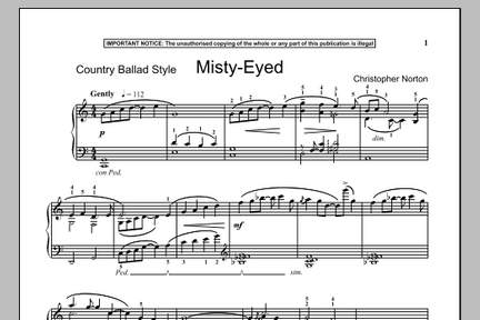 Christopher Norton: Misty Eyed